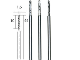 Proxxon - HSS Micro twist drills - Shank O2 35 mm - O1 6 mm  3pc 
