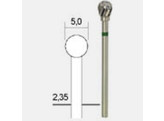 Proxxon - Tungsten vanadium milling bit  ball point - Shank O2 35 mm - 5 mm