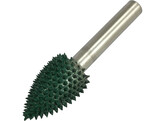 Saburrtooth - Rasp cutter - Flame - Shank O6 mm - 25 x 13 mm - Coarse