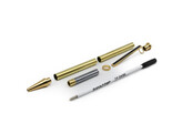 5 pc Twist pen kit - Gold-plated - black