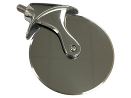 Stainless steel deluxe pizza cutter 100 mm