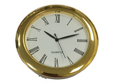 Gold roman clock insert 50 mm