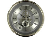 Skeleton Clock 150 - Argent