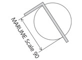 Shinwa - Japanse Winkelhaak - Sashigane - 500/250 mm - RVS