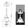 CrushGrind - Mecanisme Easy Shaft - 150 mm