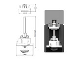 CrushGrind - Mecanisme Easy Shaft - 150 mm