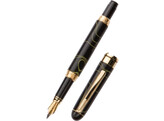 Euro Round Top Premium - Mecanisme de stylo a plume - Plaque or