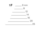 Pfeil - Fishtail tool - 1F - 12 mm