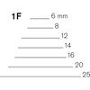 Pfeil - Fishtail tool - 1F - 14 mm