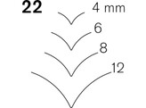 Pfeil - Wing parting tool - n 22 - 8 mm