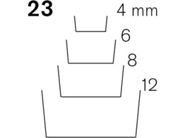 Macaroni beitel 23 Pfeil