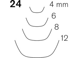 Kanalmeissel 24 Pfeil