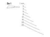 Pfeil - Spoon bent tool - 2a l - 2 mm - Left