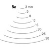 Pfeil - Gouge coudee - 5a - 8 mm