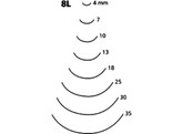 Pfeil - Long bent tool - 8L - 4 mm